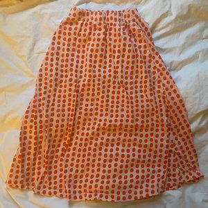 Alice and Ames dot midi skirt